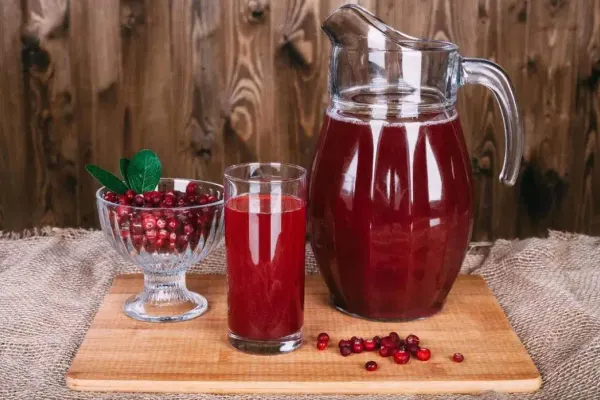 Mors — boisson aux baies de canneberge