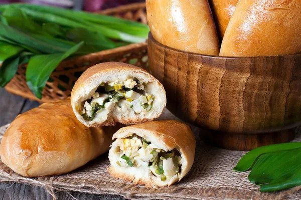 Pirojki — petits pains farcis russes